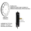 DIY Quartz Pendulum Clock Movement Mechanism with 2 Pairs 9