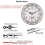DIY Quartz Pendulum Clock Movement Mechanism with 2 Pairs 7
