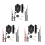 DIY Quartz Pendulum Clock Movement Mechanism with 2 Pairs 3