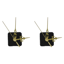 Clock plastic+Metal Texture Retro Wall movement Gold
