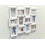 White Glass 12 Collage Photo 6x4'' Frame 60x45Cm 2