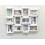 White Glass 12 Collage Photo 6x4'' Frame 60x45Cm 1