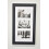 Black Collage 3 Photo 6x4'' Frame 26x43Cm 1