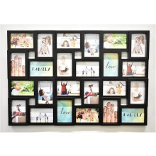 Black Collage 24 Photo 6x4'' Frame 57x85Cm