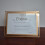 Rose Gold Mirrored Clear Photo 5x7'' Frame 2