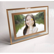 Rose Gold Mirrored Clear Photo 5x7'' Frame