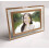 Rose Gold Mirrored Clear Photo 5x7'' Frame 1