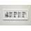 White Collage 5 Photo 6x4'' Frame 26x65Cm 2