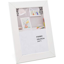 2x Fiskbo White Photo 4x6'' Frame 13x18Cm