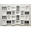White-Black 24 Photo 6x4'' Zig Zag Frame 85x57Cm 1