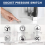 Garbage Disposal Air Switch Kit, Button, Waste Disposer On/Off EU Plug 10