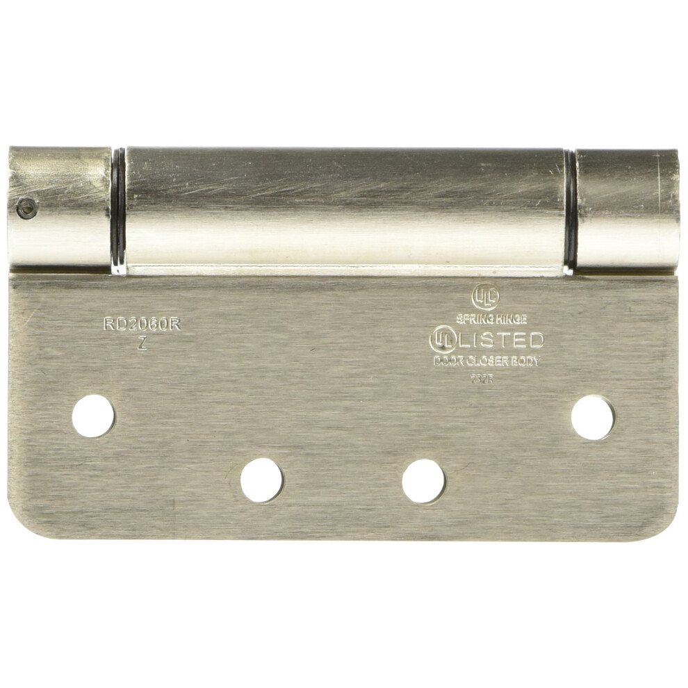 National Hardware N350-868 Spring Hinge In Satin Nickel 4"""" 038613350861