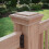 Deckorators 6 pulg. X 6 pulg. Newport Class Cedar Post Cap 3