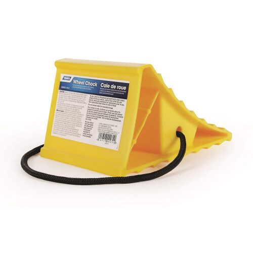 RV Wheel Chock With Rope
