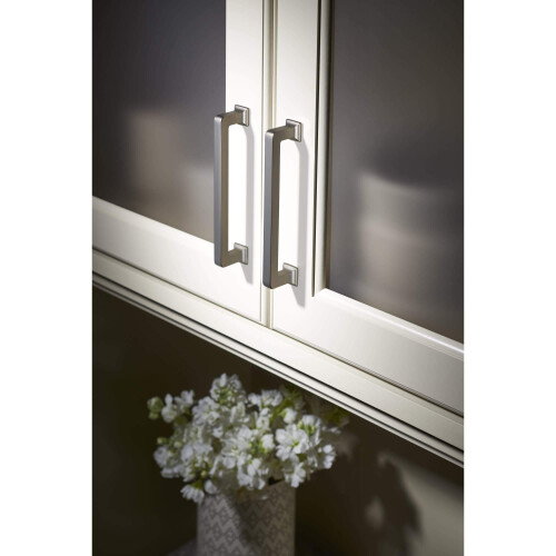 Top Knobs TK705PN Transcend Collection 6-5/16"""" Ascendra Pull Polished Nickel 1