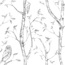 NuWallpaper NU1412 Woods Peel & Stick tapta szrke