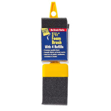 FoamPRO 715-4 1 1/2"""" skumborste med 4 refill - Frgborste av hgsta kvalitet fr alla frger Uretaner Lacker Flckar - Enkel applicering Skumbor