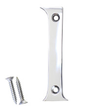 RCH Hardware 2271CP075 Laiton massif 3 grands numro de maison 1 Chrome poli Argent brillant Vis assorties incluses