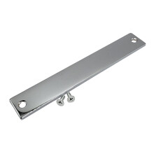 Dummy mortise fyldplade | 86 Forbered tomt l?g | 1-1/4"""" x 8"""" | Indstiksl?s Blank | Poleret krom