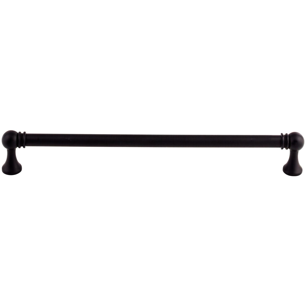 Photos - Other for Repair Top Knobs TK806BLK Serene Collection 81316Kara Pull Flat Black