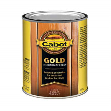 1594811 DECK VRNSH SUNLTWALNT QT Cabot Gold Satin Sunlit Walnut Deck Varnish 1 qt (Pack of 4)