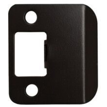 Zaokraglony naroznik z wydluzona listwa dolotowa 2-1/4"""" x 1-1/2"" (dlugosc calkowita 2"") Braz olejowany przez Stone Harbor Hardware
