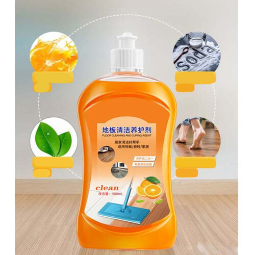 Floor Cleaner 500ml Strong Stain Removal Caring 1