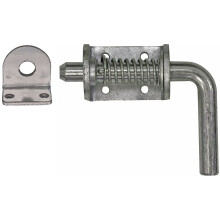 Kpare Produkter B2596LKBSS Heavy Duty Rostfritt stl fjdersprrenhet med hllare 3-1/2"""" handtag fjderbelastad sprrpinne grind sprr utility