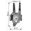 Nuvo Iron Deluxe Traditional Post Latch with Ultimate Handle 3