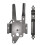 Nuvo Iron Deluxe Traditional Post Latch with Ultimate Handle 1