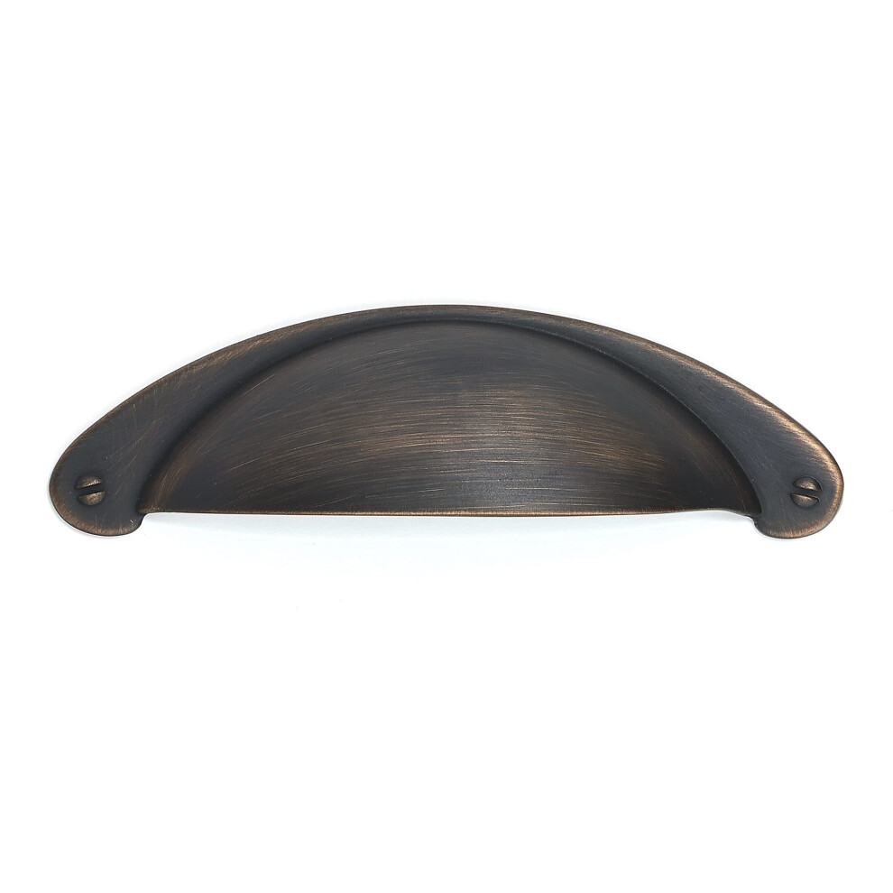 Photos - Other for Repair Richelieu Hardware BP82333BORB Sorbonne Collection 3-inch  Center-to-Center Brushed Oil-Rubbed Bronze Traditional Cup (76 mm)