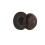Nostalgic Warehouse Rope Rosette with Egg & Dart Knob Single Dummy Timeless Bronze 1