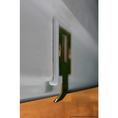 Fix-A-Latch Mixed 2-Pack med messingfinish 2