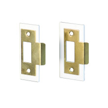 Fix-A-Latch sekoitettu 2-pakkaus messinkiviimeistelyllä