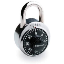 Master Lock - 1500D Draai Combinatieslot, 1-7/8-Inch, Zwart