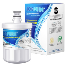 ICEPURE 5231JA2002A K?leskabsvandfilter Kompatibel med LG LT500P ADQ72910911 GEN11042FR-08 ADQ72910901 ADQ72910907 LFX25974ST LFX25973S Kenmore 6