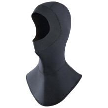 3mm Neoprene Scuba Diving Hood, Unisex Swim Cap for Water Sports, Black, One Size Fits Most