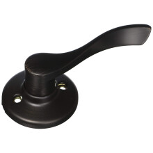 Kwikset Balboa Dummy d?rh?ndtag Enkeltsidet h?ndtag til skabe Franske dobbeltd?re og pantry venetiansk bronze Ikke-drejeligt h?jreh?ndet indvendi
