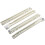 UHPPOTE Cold Rolled Plate Bottom Mounted Drawer Slides - 10inches 2