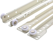 UHPPOTE Cold Rolled Plate Bottom Mounted Drawer Slides - 10inches