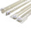 UHPPOTE Cold Rolled Plate Bottom Mounted Drawer Slides - 10inches 1