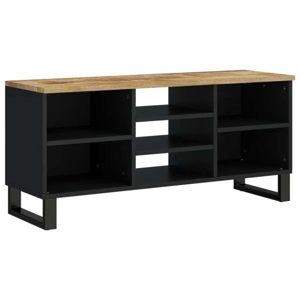 TV Cabinet-TV Stand-Television Unit 100x33x46 cm Solid Wood Mango&Engineered Wood 482762