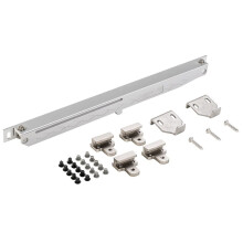 National Hardware N187082 V1060 Quincaillerie pour porte coulissante fermeture douce en nickel satin