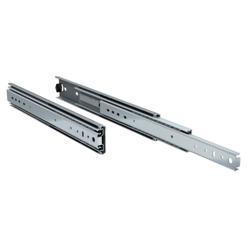 Hardware TCH Corredias de gaveta de ao para servios pesados ????de 16 polegadas e 250 lb - 3/4"""" de largura - extenso total com deslocamento