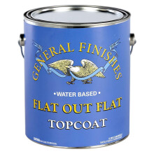General Finishes Flat Out Flat Topcoat, Gallone