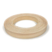 Edge Supply Birke, 5/8"" x 25' Rolle, Holzfurnier-Kantenanleimmaschine, vorgeklebt, zum Aufbgeln mit Heischmelzkleber, flexibles Holzband, perfe