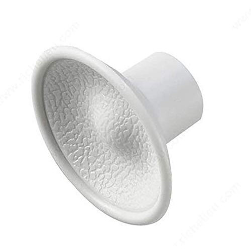 newlifeapp 9-1159 Premium Quality BI-VIK DrrdragKNAPP Vit plast (2-pack) 1