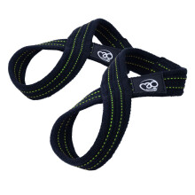 Fitness Mad Figure-8 Lifting Straps Pair Secure Grip For Gym Workout Deadlift