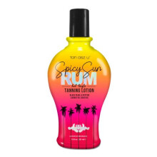 Tan Asz U Spicy Sun Rum Hot Tingle Tanning Lotion Tattoo Brightening Bronzer 221ml