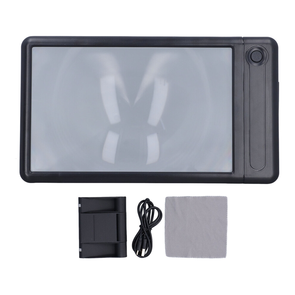 5X Reading Magnifier with Stand 43 LED 3